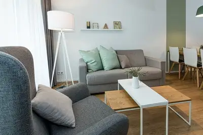 Image de High-quality family apartment with large terrace, beach chair and two bathrooms!