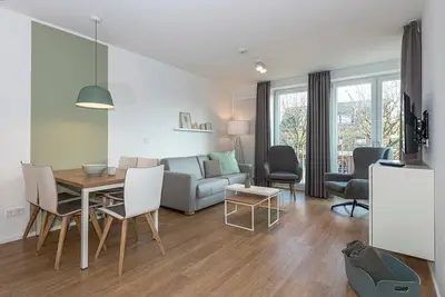 Image de Bright family apartment near the beach with sunny loggia & sauna in the house! -