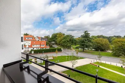 Image de High-quality apartment near the Baltic Sea with loggia and beautiful view of the park -