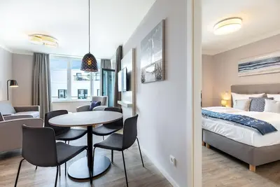 Image de High-quality apartment near the Baltic Sea with sunny loggia and in-house Spa -