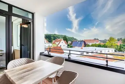 Image de Modern and cozy apartment near the Baltic Sea with loggia and exclusive Spa in the house