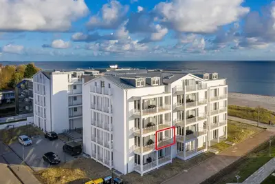 Image de Tasteful apartment on the Baltic Sea with covered balcony and sauna in the house
