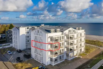 Image de Sunny apartment with balcony and sauna in the complex - only 25 meters to the Baltic Sea