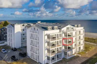Image de Modern apartment with sunny balcony in south-west location - only 25 m to the Baltic Sea! -