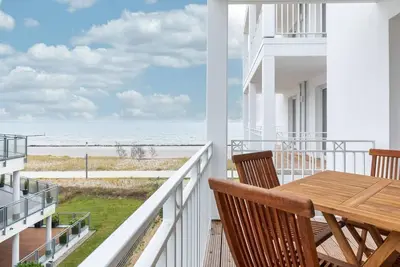 Image de Lovingly furnished apartment on the Baltic Sea with balcony and sea view -