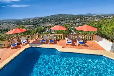 Image de Belle villa confortable à Javea, Costa Blanca, Espagne avec piscine privée pour 4 personnes