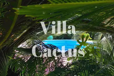 Image de Villa \"Cactus\" avec piscine, Wi-Fi, climatisation et jardin