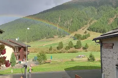 Image de Appartement \"Baita Franz 3\" avec vue sur les montagnes, jardin et Wi-Fi