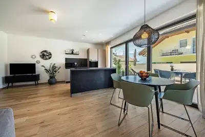 Image de Appartement \"Videre Lodge Wasserfall\" avec vue sur la montagne, Wi-Fi et terrasse