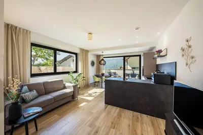 Image de Appartement \"Videre Lodge Gantkofel\" avec vue sur la montagne, Wi-Fi et terrasse