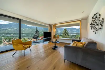 Image de Appartement de vacances \"Videre Penthouse Lodge Exclusive\" avec vue montagne, Wi-Fi et terrasse