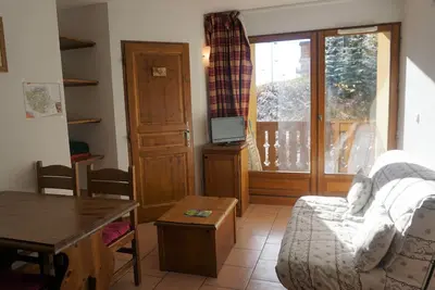 Image de 2 pièces cosy, animaux admis, 4 pers, proche des pistes