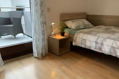 Image de Room for fitters with shared bathroom and balcony