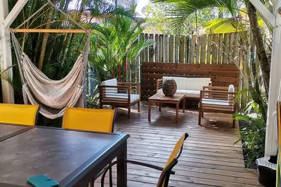 Image de Very pleasant apartment with a very large terrace. 300 m from the beach