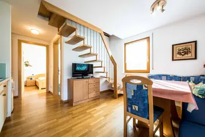 Image de Appartement \"Issingerhof 3\" avec vue sur les montagnes, balcon et Wi-Fi