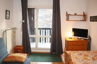 Image de Studio équipé pour 4, skis aux pieds, animaux admis