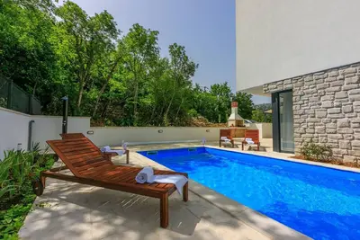 Image de Maison de vacances Grižane pour 2 - 8 personnes avec 3 chambres à coucher - Maison de vacances