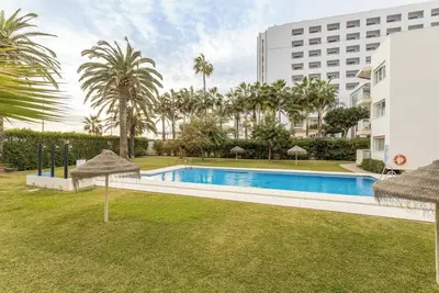 Image de Appartement A410 en première ligne, proche plage, vue mer, piscine, Wi-Fi et climatisation