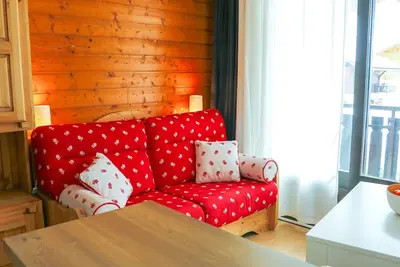 Image de Studio cosy entre pistes et sentiers – Parking inclus