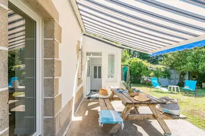 Image de Belle maison de vacances privée pour 6 personnes avec Wifi, Tv, terrasse, animaux admis et parking