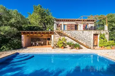 Image de Maison de campagne à Majorque Es Puchet avec piscine