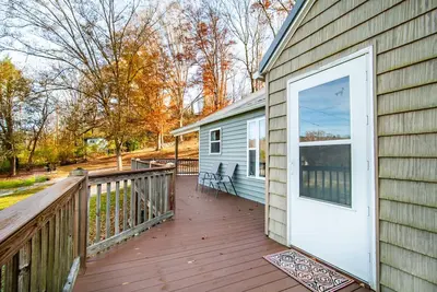 Relax on a Scenic Porch Steps from the Historical Trail