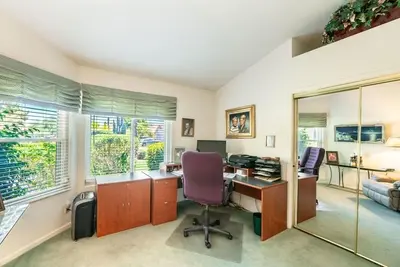 Image de Ready for the Cactus League spring training. Close Cubs field and Oakland A's