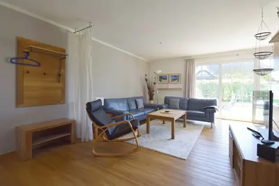 Image de Cozy first floor apartment with south-facing terrace, Wlan, washing machine, max. 4 p.