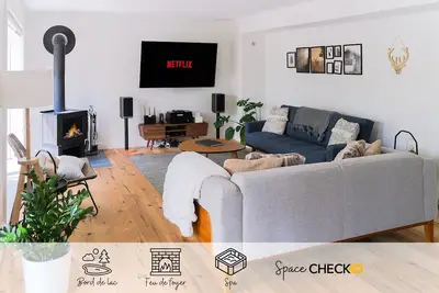 Image de La Fontaine d'Énergie ♥ Spa 4Saisons | Foyer | BabyFoot | Kayaks | Bbq 4Saisons