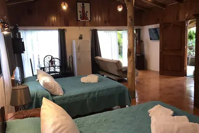 Image de welcoming you into our home with a luxurious private space of your own!