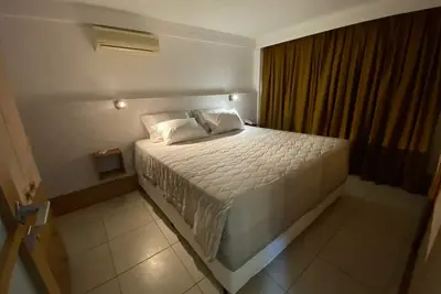 Image de Cozy flat with beautiful views of the sea and Morro do Careca.