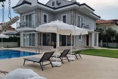 Big villa for large families in the center of Dalyan