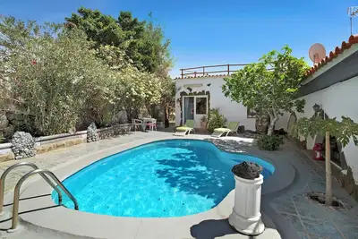 Image de Finca Fani 2 avec vue sur la mer, vue sur la montagne, piscine partagée, terrasse et jardin