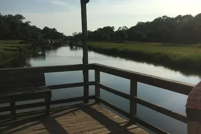 Image de 186 Beach Club Villa - Pet Friendly, Beautiful marsh views