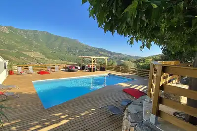 Image de Casa Maredda avec piscine privée et jardin de 6000m
