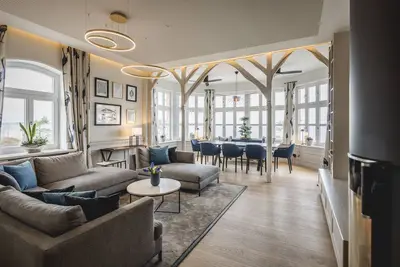 Image de Goldmädchen 93, Beletage - Exclusive beach villa on the Baltic Sea in the first row.