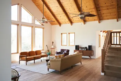 Image de Beautiful and spacious A Frame \"Cabin\" in Kernville near river and lake isabella