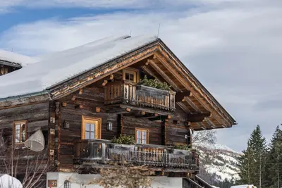 Image de Chalet \"Refugium Tilliach\" avec vue sur les montagnes, jardin et Wi-Fi