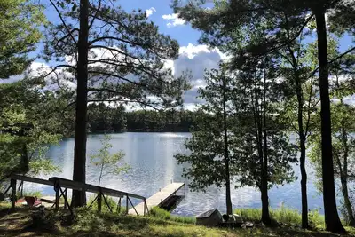 Image de Charming cabin on a private lake - All Seasons