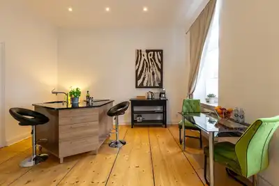 Image de For two people with show kitchen and balcony