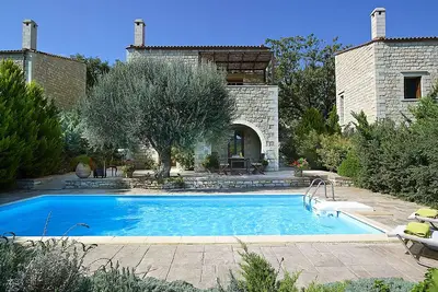 Traditional Pool Villa with 3 Bedrooms in Rethymno