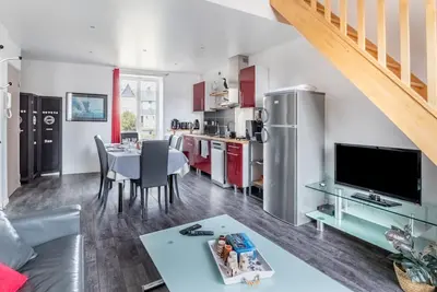 Le Grand Cancalais - Duplex à 300 m de la mer