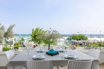 Image de Sea view apartment in Senigallia with furnished balcony and parking space