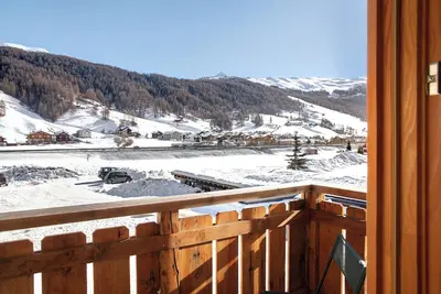 Image de Appartement de vacances 'Klee Casa Giusto' avec vue sur les montagnes Terrasse privée