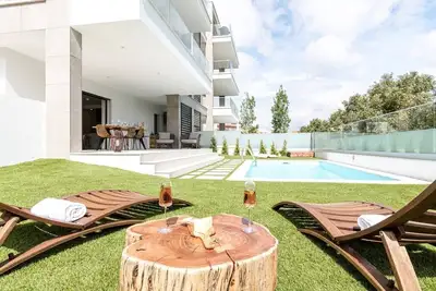 Image de Casa Maragem - New 3 bedroom apartment with garden and private pool