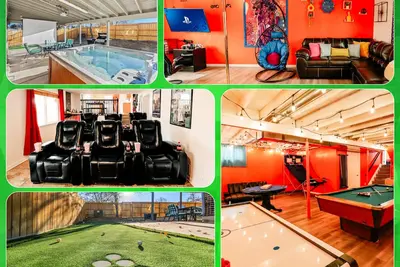 Image de HotTub Ps5 Theater GameRoom Golf DancePole 420