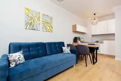 Image de Solidarności 60b | Bright Apartment | Air conditioning