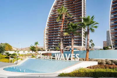 Image de Agréable appartement pour 4 personnes avec Wifi, climatisation, piscine, Tv, terrasse et parking