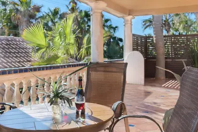 Image de Feel a sense of peaceful privacy close to the beach in Palm Paradise House @ Las Conchas