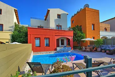 Image de Villa Persephone - Villa de vacances avec piscine à Plaka, Crète, Grèce